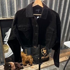 Black Label Black Denim Jacket
